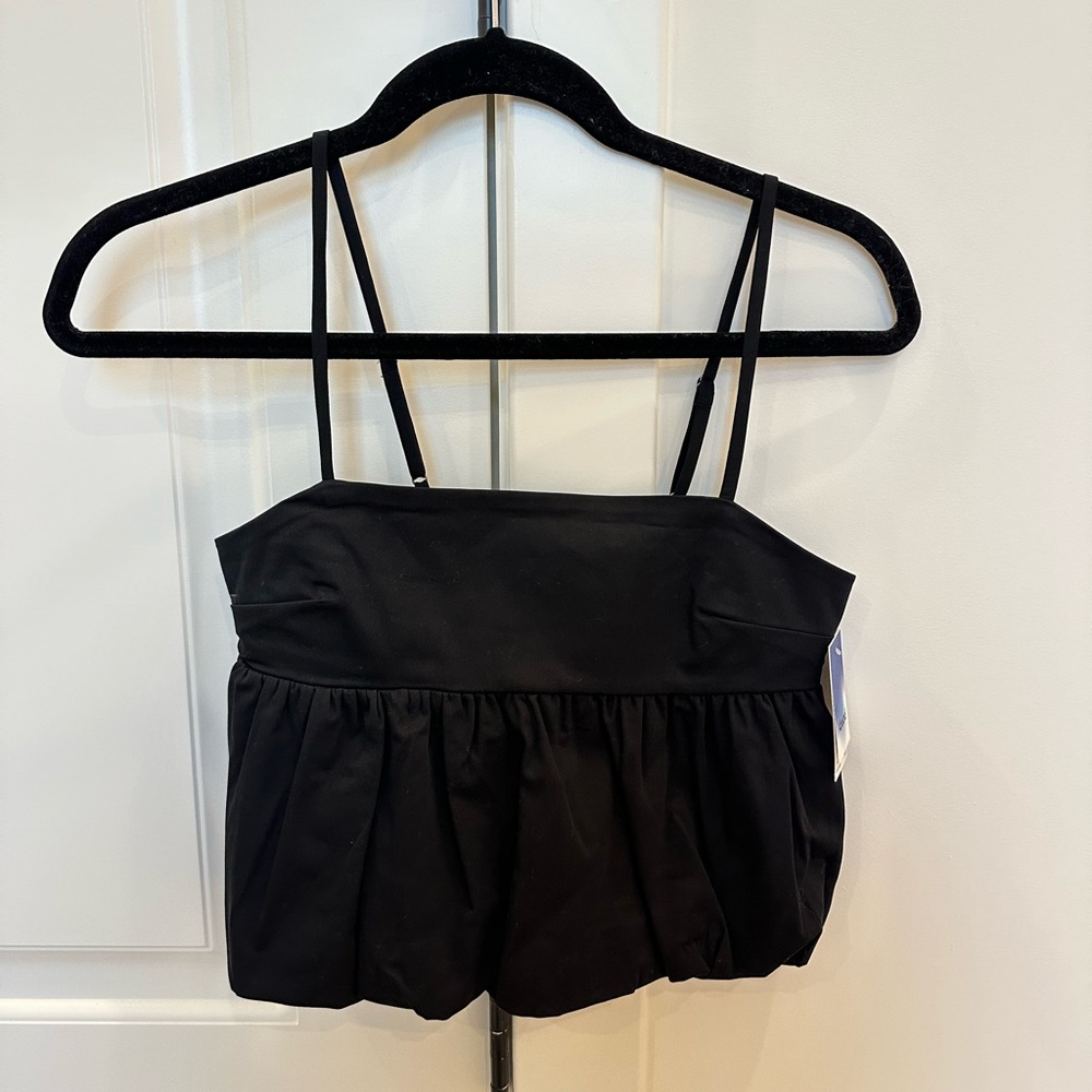 Black Bubble Top